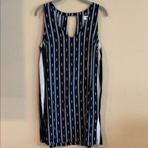 Old Navy Black/White Dress L